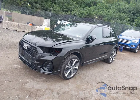 2022 Audi Q3 Premium Plus 45 Tfsi S Line Quattro Tiptronic из США, поврежденный, VIN WA1EECF32N1054812